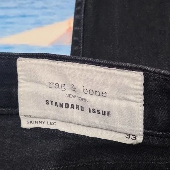Rag & Bone Skinny Jeans Size 33 - Picture 5 of 7